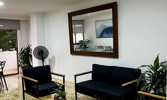 El Cabrero Apartment | Charming 3-bedroom apartment with AC, WiFi in vibrant Cartagena de Indias