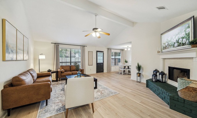 Richmond House | Charming 4-bedroom house with AC, WiFi in marvelous Richmond