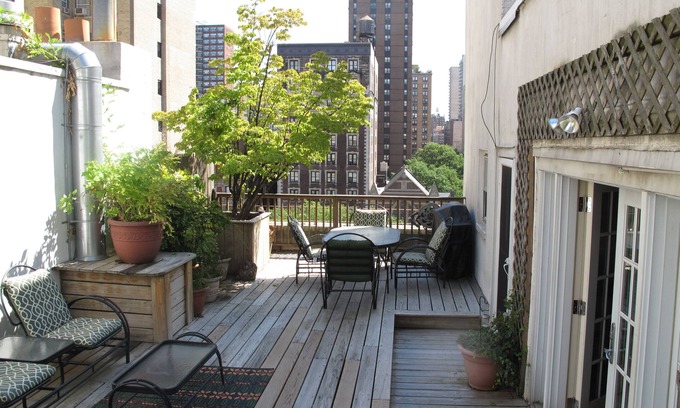 Upper West Side Condo | Charming Duplex with Two Outdoor Decked Areas UWS