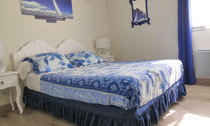 Oletta Apartment | Charming F2 with terrace and parking on the ground floor of a private villa