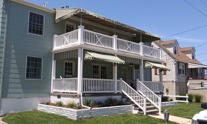 Cape May Condo | Charming Family Friendly Condo Steps to the Beach!