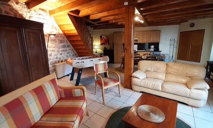 Rochepaule House | Charming gîte for 7 people, near lake and river