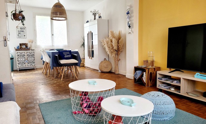 Saint-Marc House | Charming house with garden Brest, 1000m from the sea