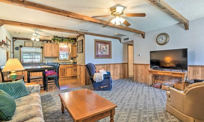 Ingram House | Charming Ingram Home with Yard and Furnished Patio!