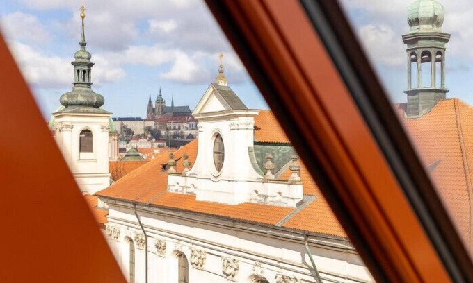 Prague 1 Apartment | Charming & Luxurious Penthouse, A/C & Grand Views