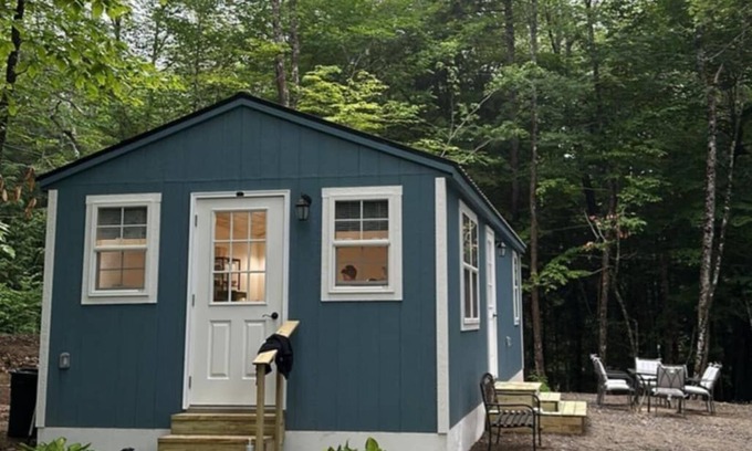 Northfield Cottage | Charming new cottage w/modern amenities on peaceful Bog Lake, Northfield Maine