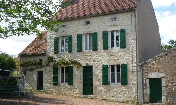 Ebreuil Cottage | Charming Renovated Stone Farmhouse with Large Garden, Fireplace, Wi-Fi, and Baby Essentials