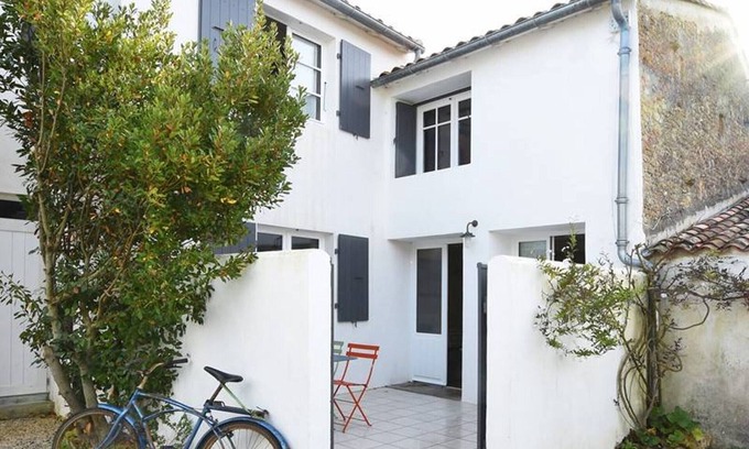 Les Portes-en-Re House | Charming Village Center Home with Fireplace and Modern Kitchen