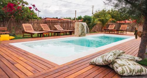 Barra Grande Ski Chalet | Charmoso chalé a 800 m da praia de Barra Grande PI