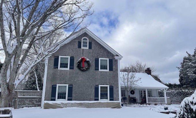 Village of Southampton House | Christmas At the Beach in The Hamptons' "Christmas Village"
