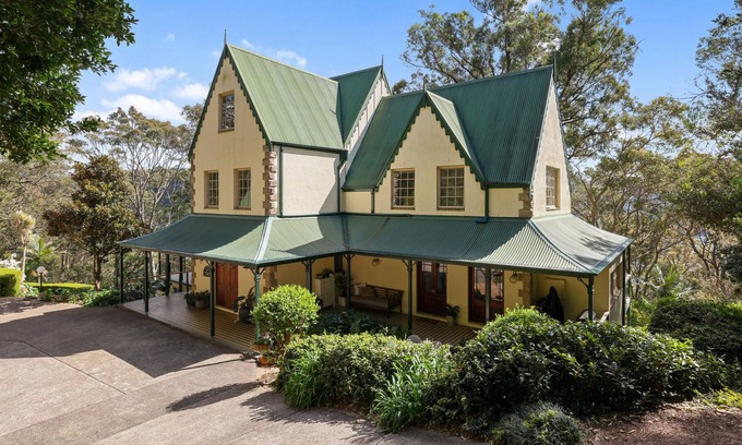 Church Point House | Church Point House, set on one acre has wonderful privacy and a sparkling pool