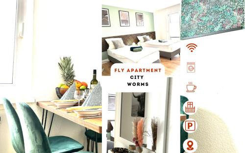 Worms Apartment | CityapartmentWorms, urbaner Rückzugsort