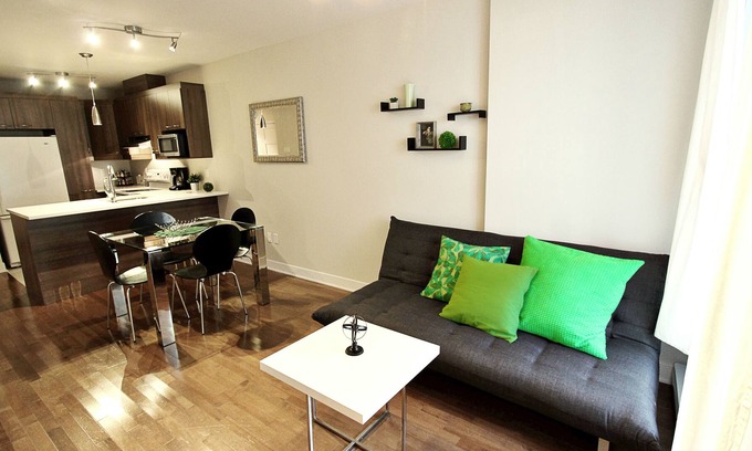 Maisonneuve Condo | Clean and cozy 2 bedroom apartment next to the Olympic Stadium