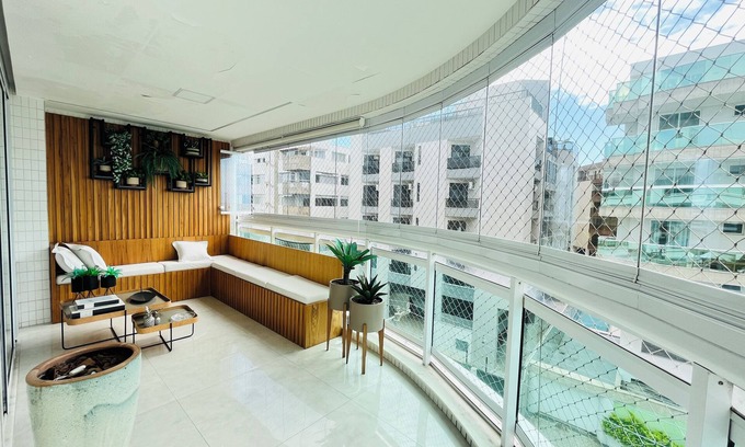 Algodoal Apartment | CM 304 - luxo conforto em frente ao mar