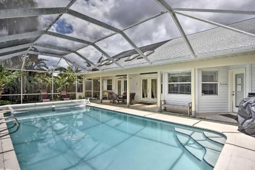Quail Run Estates House | Cocoa Beach Paradise Screened Pool, Patio and Games