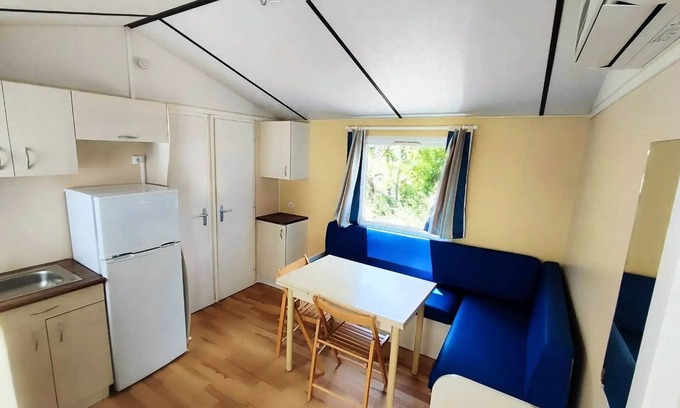 Saint-Honore-les-Bains House | Comfort 2-bedroom mobile home, air-conditioned, sleeps 4