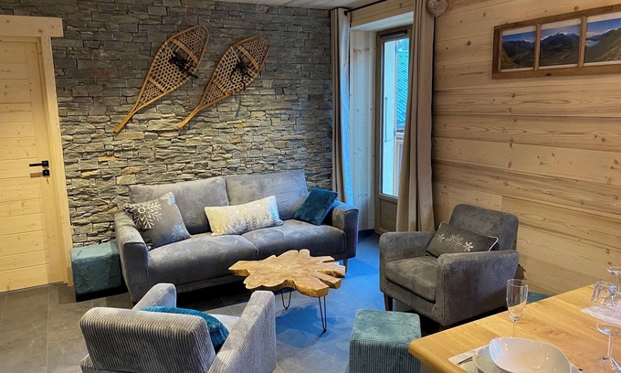 Termignon Apartment | COMFORTABLE MOUNTAIN APARTMENT - SKIING AND HIKING - VAL-CENIS - 8 PERS