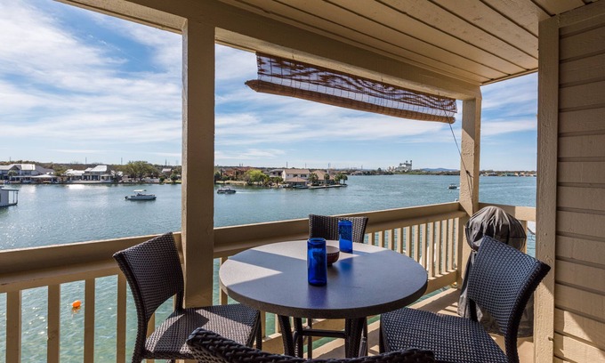 Horseshoe Bay Condo | Completely renovated condo with best sunset views on the lake!