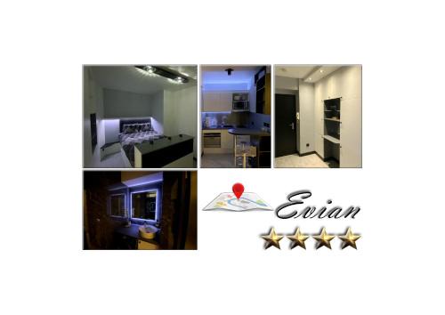 Evian-les-Bains Apartment | Confidentiel Standing - Terrasse & Parking Privé - Port de Plaisance