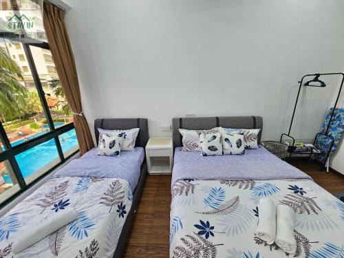 Malacca City Apartment | Costa Mahkota Malacca - Walking distance to Mahkota Parade, Mahkota Medical Centre, Jonker Street l Netflix l TV Games - 4pax