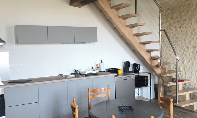 Saint Palais House | Cosy 4-person gîte between Royan and Bordeaux in the middle of the vineyards