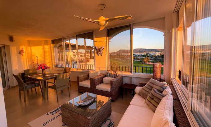 Gea y Truyols Apartment | Cosy and quite apartment with large glazed L shaped terrase with stunning views