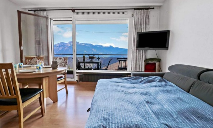 Randogne Apartment | Cosy apartment with magnificent view