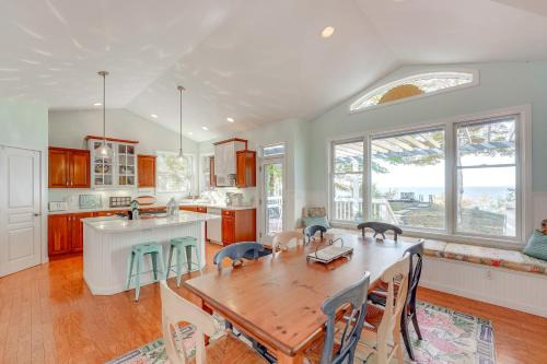 Manistee House | Cottage with Private Beach and Fire Pit in Manistee!