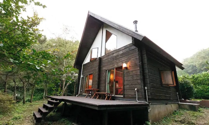 Tsuru House | Covered BBQ capacity 7 people Pets allowed BBQ /Tsuru Yamanashi