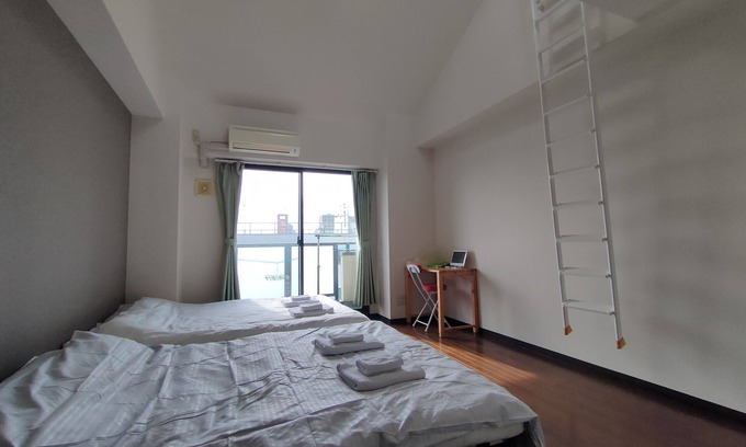Naniwa Apartment | Cozy 1-bedroom apartment with AC and WiFi in enjoyable Osaka