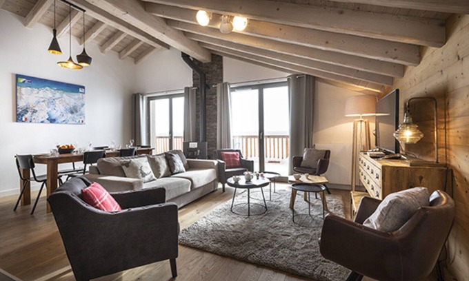 La Rosiere Apartment | Cozy apartment in La Rosière with ski access