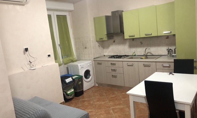 Portici Apartment | Cozy apartment with kitchen, bedroom and living room