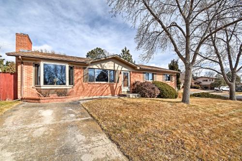 West Colorado Springs House | Cozy CO Springs Home 4 Mi to Garden of the Gods!