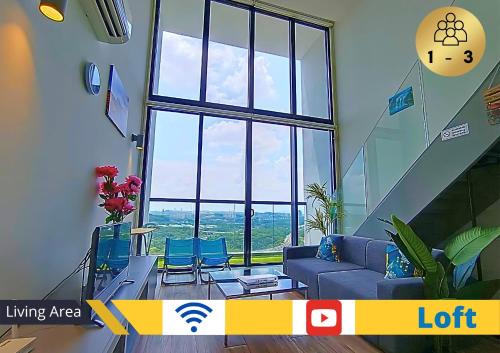 Cyberjaya Apartment | Cozy Duplex, Quiet Stay with MRT View #SP1