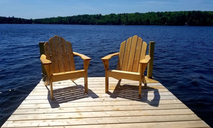 Lakeville Cabin | Cozy Log Lodge w/firepit on Bottle Lake,super close to ATV roads, fishing,hiking