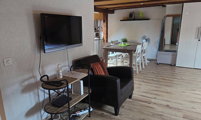 Enge Apartment | Cozy Studio for 3 with Roof terrace!