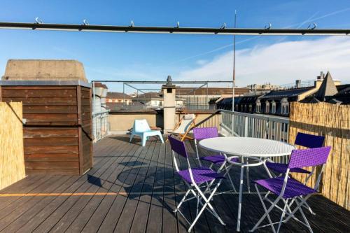 Alt-Wiedikon Apartment | Cozy studio with Roof Terrace for 3