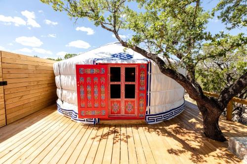 Dripping Springs Other | Cozy Yurt with Hot Tub Surrounded by Nature in Dripping Springs, Texas