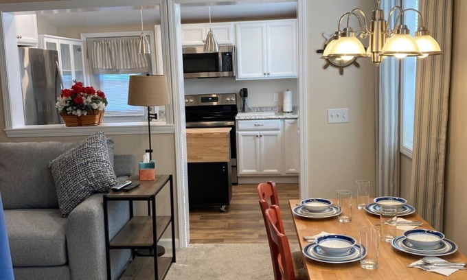 Lake Township Apartment | Crystal View Lakeside steps to Crystal Lake Beach and amazing sunsets