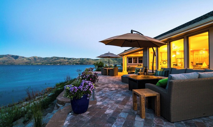 Manson House | Custom Waterfront Home with Private Boat Slip