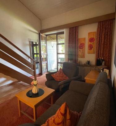 Bad Griesbach-Therme Apartment | Das CLASSIQUE Galerieappartement - Wohlfühlen auf zwei Etagen, TV, ruhiger Balkon, Poseidon Therme im Haus, sowieso Kinder und Vierbeinerfreunde willkommen, Parkgarage