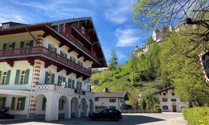 Hohenaschau im Chiemgau Apartment | Das Historische Haus zur Burg Ein: Apartment Ciao-aschau Burgblickterrasse
