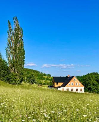 Vichova nad Jizerou House | Dead Fox Chalupa na samotě