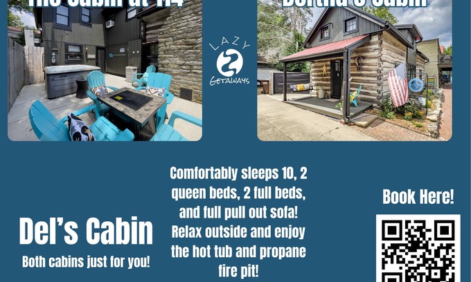 Augusta Cabin | Del's 1800's Log Cabin