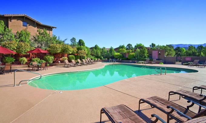 West Sedona Resort | Desert Resort perfect for Hiking Cathedral Rock with access to outdoor pool and hot tub
