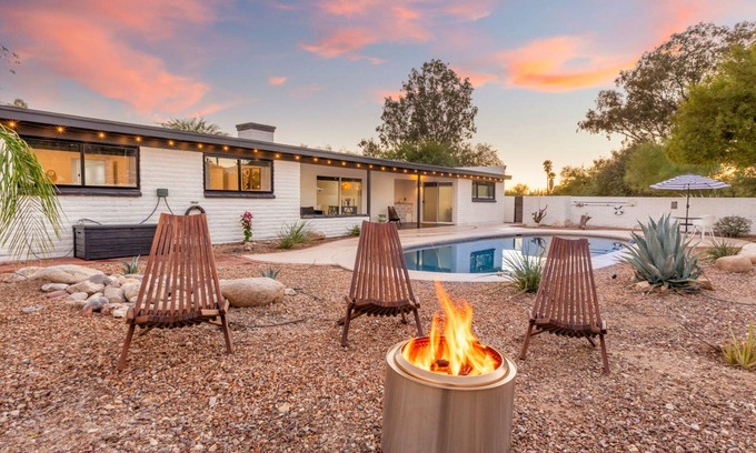 Bel Air Ranch Estates House | Desert Retreat: Pool, Hot Tub, EV, Grill, Near Saguaro Nat'l Park & Mt. Lemmon