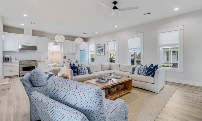 Port Aransas Cottage | Designer Beach Cottage at Cinnamon Shore w/20+ resort amenities