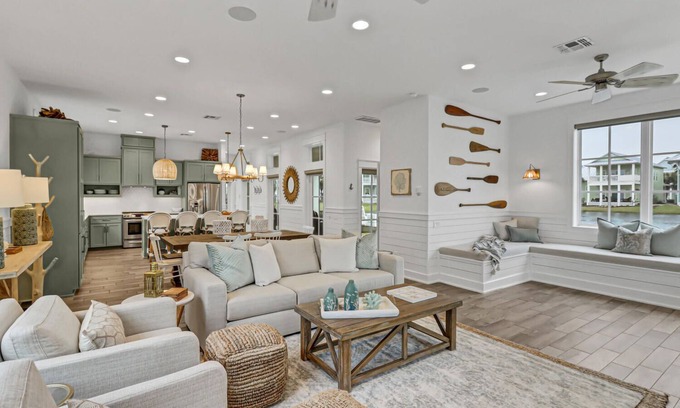 Cinnamon Shore House | Designer Beach Home w/Lake Views in Cinnamon Shore + Resort-Like Amenities