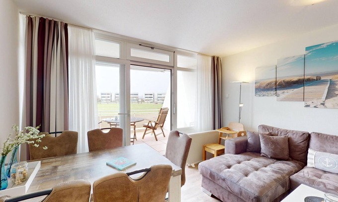Fehmarn Apartment | Die 49 qm Große Ferienwohnung mit Zwei Zimmern Befindet Sich Direkt am Kilometer