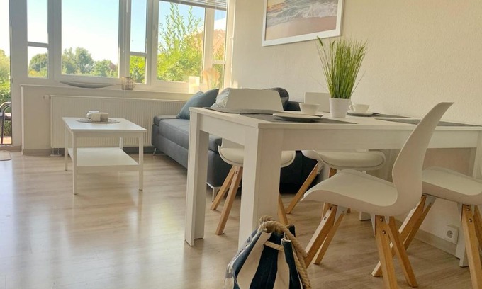Wurster Nordseekuste Apartment | Direkt am Deich! Ferienwohnung de Prigg